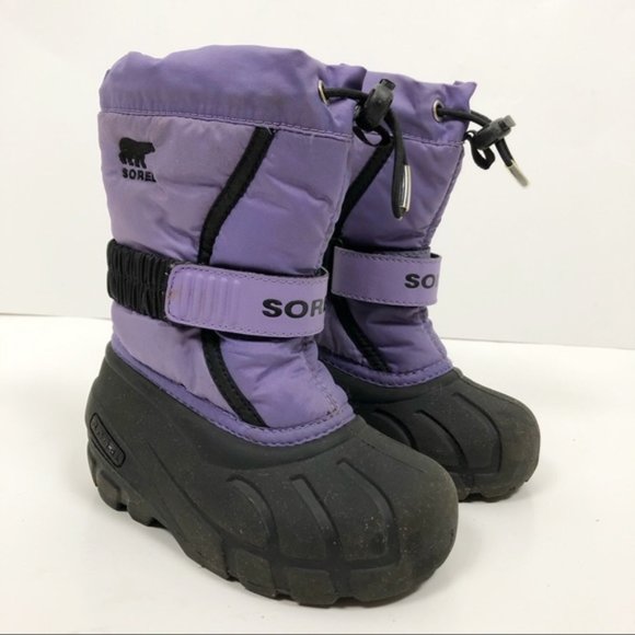 SOREL Flurry Kids Snow Boots - Picture 1 of 7